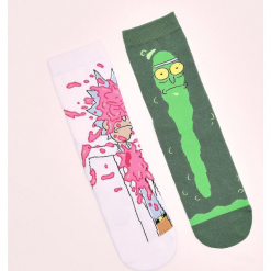 Skarpety RICK AND MORTY - Biały. Białe skarpetki męskie Cropp. Za 24,99 zł.
