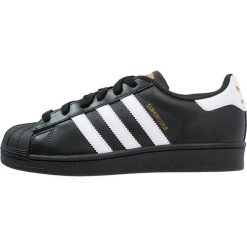 Adidas Originals SUPERSTAR FOUNDATION Tenisówki i Trampki core black/white. Czarne tenisówki męskie adidas Originals, z materiału. W wyprzedaży za 223,20 zł.