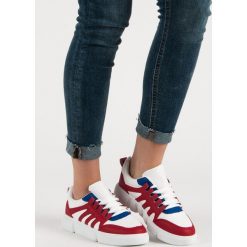 Wygodne obuwie sportowe. Buty sportowe damskie Merg Selection, bez wzorów, ze skóry ekologicznej, sportowe. Za 89,90 zł.