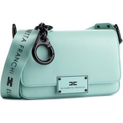 Torebka ELISABETTA FRANCHI - BS-08A-91E2-V199 Acquamarina 033. Zielone listonoszki damskie marki Elisabetta Franchi, ze skóry ekologicznej. Za 999,00 zł.