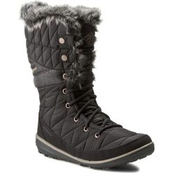 Śniegowce COLUMBIA - Heavenly Omni-Heat BL1661 Black/Kettle 010. Czarne śniegowce damskie marki Columbia, ze skóry ekologicznej. W wyprzedaży za 339,00 zł.