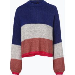 Y.A.S - Sweter damski z dodatkiem moheru – Yasblock, niebieski. Niebieskie swetry klasyczne damskie marki Y.A.S, s. Za 259,95 zł.