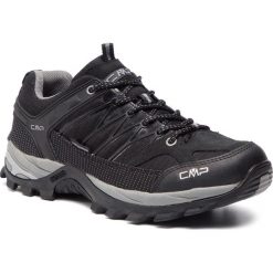 Trekkingi CMP - Rigel Low Trekking Shoes Wp 3Q54457 Nero/Grey 73UC. Czarne trapery męskie CMP, ze skóry, bez zapięcia, trekkingowe. W wyprzedaży za 289,00 zł.