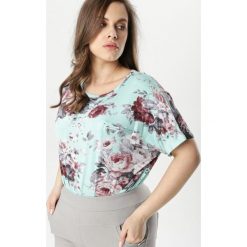 Miętowa Koszula Miramara. Zielone bluzki damskie Born2be, xl, bez wzorów, bez kołnierzyka, bez rękawów. Za 39,99 zł.