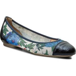 Baleriny HISPANITAS - Capri HV87057 Jeans Multi. Niebieskie baleriny damskie lakierowane Hispanitas, z jeansu. W wyprzedaży za 249,00 zł.