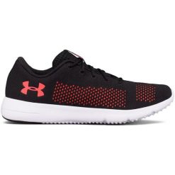 Under Armour Buty Męskie Rapid Black White Marathon Red 44,5. Czerwone bez kategorii marki Under Armour, do biegania. Za 315,00 zł.