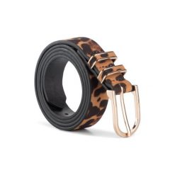 ACCCESSORIES 1W2-006-AW19. Pomarańczowe paski damskie ACCCESSORIES, w paski, ze skóry ekologicznej. Za 29,99 zł.