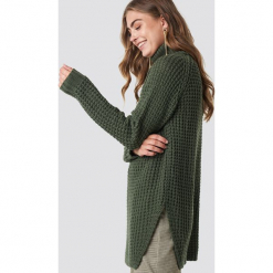 Rut&Circle Sweter z golfem Samira - Green. Zielone golfy damskie Rut&Circle. Za 161,95 zł.