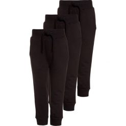 Friboo 3 PACK Spodnie treningowe black bean. Czarne spodnie dresowe dziewczęce Friboo, z bawełny. Za 139,00 zł.