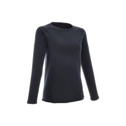 Sweter turystyczny NH100 damski. Niebieskie swetry damskie QUECHUA, s, bez wzorów, z poliesteru, bez rękawów, bez kaptura. Za 19,99 zł.