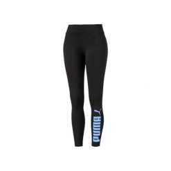 Puma Damskie legginsy Graphic EES +, KOBIETY 843705–81 | PURPUROWY XS. Różowe legginsy damskie Puma, xs, bez wzorów, bez kołnierzyka, bez rękawów. Za 178,82 zł.