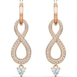 Swarovski - Kolczyki Infinity. Żółte kolczyki damskie Swarovski, z kryształem, metalowe. W wyprzedaży za 339,90 zł.