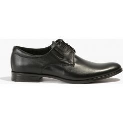 Półbuty klasyczne licowe. Czarne buty wizytowe męskie marki Badura. Za 263,99 zł.
