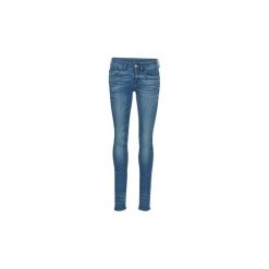 Jeansy skinny G-Star Raw LYNN MID SKINNY. Niebieskie jeansy damskie G-Star RAW. W wyprzedaży za 307,30 zł.