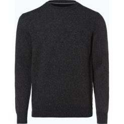 Marc O'Polo - Sweter męski, szary. Szare swetry klasyczne męskie marki Marc O'Polo, m, z bawełny, polo. Za 349,95 zł.