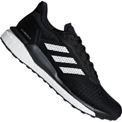 Czarne Buty biegowe adidas Solar Drive St M D97443. Czarne buty sportowe męskie Adidas, na wiosnę, z tkaniny, bez zapięcia, do biegania. W wyprzedaży za 549,00 zł.