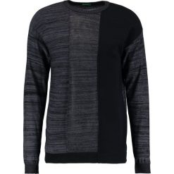 Swetry klasyczne męskie: Benetton Sweter black