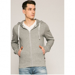 Produkt by Jack & Jones - Bluza. Niebieskie bluzy męskie s, z nadrukiem, z bawełny, z kapturem. W wyprzedaży za 59,90 zł.