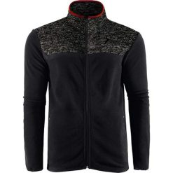 Bluza polarowa w kolorze czarnym. Czarne bluzy męskie Outhorn, m, bez wzorów, z polaru, ze stójką, bez rękawów, bez kaptura. W wyprzedaży za 59,95 zł.