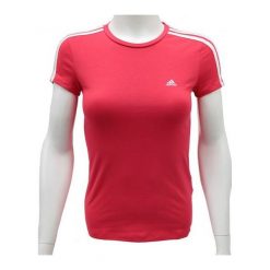 Adidas Koszulka damska Ess 3 S Tee czerwona r. 2XS. Czerwone bluzki damskie Adidas, s. Za 63,49 zł.