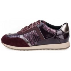 Geox Tenisówki Damskie Deynna 38 Burgund. Czerwone tenisówki damskie marki Geox. W wyprzedaży za 265,00 zł.