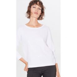 Bluza z cekinami - Kremowy. Białe bluzy damskie Mohito, s. W wyprzedaży za 39,99 zł.