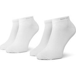 Zestaw 2 par niskich skarpet unisex BOSS - 2P As Uni Cc 50388443 100. Białe skarpetki damskie Boss, bez wzorów, z elastanu. Za 59,00 zł.