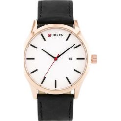 Zegarek ZEGAREK MĘSKI CURREN 8214 (zc014a) - black/white uniwersalny. Czarne zegarki męskie NoName. Za 37,50 zł.