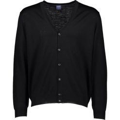 Kardigan wełniany w kolorze czarnym. Czarne kardigany męskie OLYMP, xl, z wełny. W wyprzedaży za 209,95 zł.