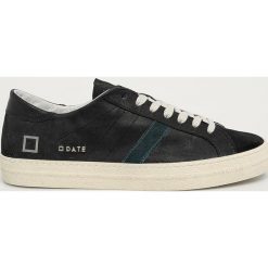 D.A.T.E. - Buty skórzane Hill. Czarne buty sportowe męskie D.A.T.E., ze skóry, na sznurówki. Za 769,90 zł.