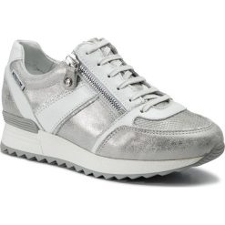 Sneakersy MEPHISTO - Toscana T3403 Light Grey. Szare półbuty damskie Mephisto, na co dzień, bez wzorów, ze skóry, bez obcasa, na koturnie, bez zapięcia. W wyprzedaży za 539,00 zł.