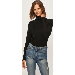 Only - Sweter. Żółte swetry damskie ONLY, s, bez wzorów, z wiskozy, z krótkim rękawem. W wyprzedaży za 99,90 zł.