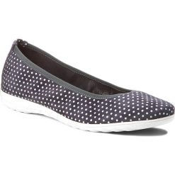 Baleriny damskie: Baleriny CAPRICE – 9-22142-20 Navy Dots 811