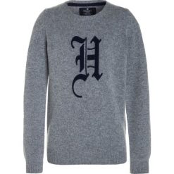 Swetry chłopięce: Hackett London CREW Sweter grey