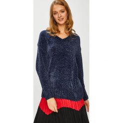 Broadway - Sweter. Niebieskie swetry oversize damskie marki Broadway, s, z poliesteru. W wyprzedaży za 69,90 zł.