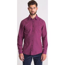 PURPUROWA KOSZULA JOOP! JEANS. Różowe koszule męskie JOOP! Jeans, xl, bez wzorów, z jeansu, z klasycznym kołnierzykiem, bez rękawów. Za 200,00 zł.