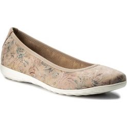 Baleriny CAPRICE - 9-22142-20 Beige Flow Mul 490. Czarne baleriny damskie marki Caprice, z materiału. W wyprzedaży za 139,00 zł.