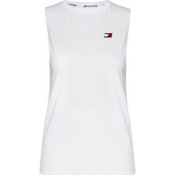 Top Tommy Sport Performance Printed S10S100597. Białe topy damskie Tommy Sport, s, bez wzorów, bez rękawów. Za 179,00 zł.