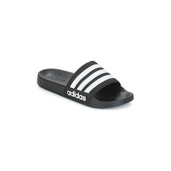 Klapki adidas ADILETTE SHOWER. Czarne klapki damskie Adidas, bez wzorów. Za 109,00 zł.