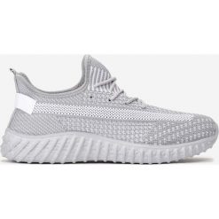 Jasnoszare Buty Sportowe Salt. Szare buty sportowe męskie Born2be, na sznurówki. Za 89,99 zł.