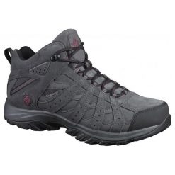 Columbia Buty Trekkingowe Męskie Canyon Point Mid Leather Omni Grey 42. Szare buty skate męskie marki Columbia, ze skóry. Za 475,00 zł.