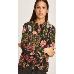 Answear - Bluzka. Bluzki damskie ANSWEAR, s, bez wzorów, z wiskozy, bez kołnierzyka, z długim rękawem. Za 99,90 zł.