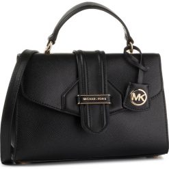 Torebka MICHAEL MICHAEL KORS - Bleecker 30F9G0BS1L Black. Czarne torebki klasyczne damskie MICHAEL Michael Kors, bez wzorów, ze skóry, klasyczne, na ramię, bez dodatków. Za 1439,00 zł.