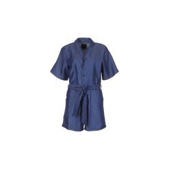 Kombinezony G-Star Raw BRONSON SHORT JUMPSUIT. Niebieskie kombinezony damskie G-Star RAW, s, bez wzorów, retro, bez kołnierzyka, bez rękawów. Za 341,40 zł.