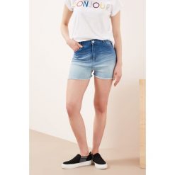 Szorty jeansowe. Szorty damskie Moodo, s, bez wzorów, z jeansu, retro. Za 19,99 zł.