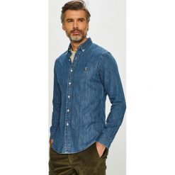 Polo Ralph Lauren - Koszula. Niebieskie koszule męskie marki Polo Ralph Lauren, s, z bawełny, casualowe, polo, z długim rękawem. Za 559,90 zł.
