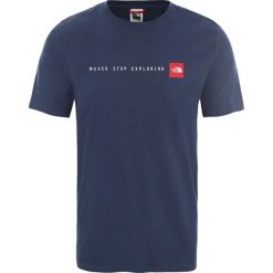 Koszulka t-shirt The North Face NSE Tee T92TX4PW1 - niebieski. Niebieskie koszulki męskie s. Za 125,99 zł.