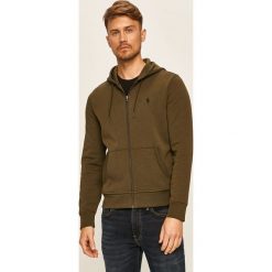 Polo Ralph Lauren - Bluza. Zielone bluzy męskie Polo Ralph Lauren, s, bez wzorów, z elastanu, z kapturem, bez rękawów, z kapturem. Za 639,90 zł.