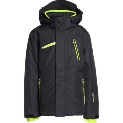 CMP BOY SNAPS HOOD JACKET Kurtka narciarska antracite. Czarne kurtki sportowe męskie marki CMP, z poliesteru, narciarskie. W wyprzedaży za 209,30 zł.
