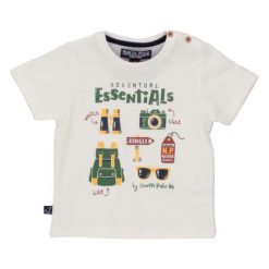 North Pole Koszulka Chłopięca 62 - 68 Biała. Białe t-shirty chłopięce North Pole, bez wzorów, z krótkim rękawem. Za 43,00 zł.